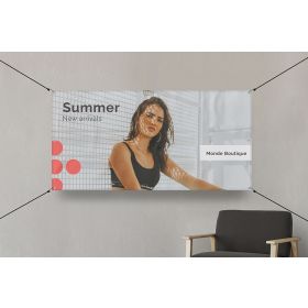 Hanging Fabric Banner